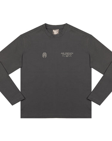 ALEPH  LONG SLEEVE T-SHIRT - AP CROWN - ANCESTRAL STREETWEAR