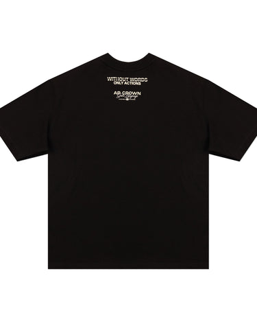 SANSKRIT T-SHIRT - AP CROWN - ANCESTRAL STREETWEAR