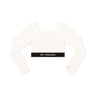 BREW WHITE CROP TOP - AP CROWN - ANCESTRAL STREETWEAR
