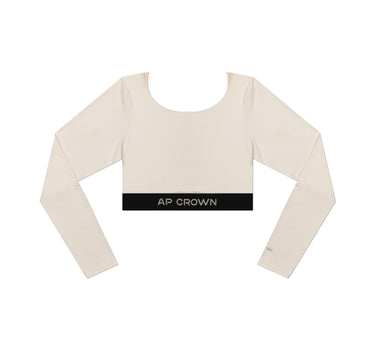 BREW GREY CROP TOP - AP CROWN - ANCESTRAL STREETWEAR