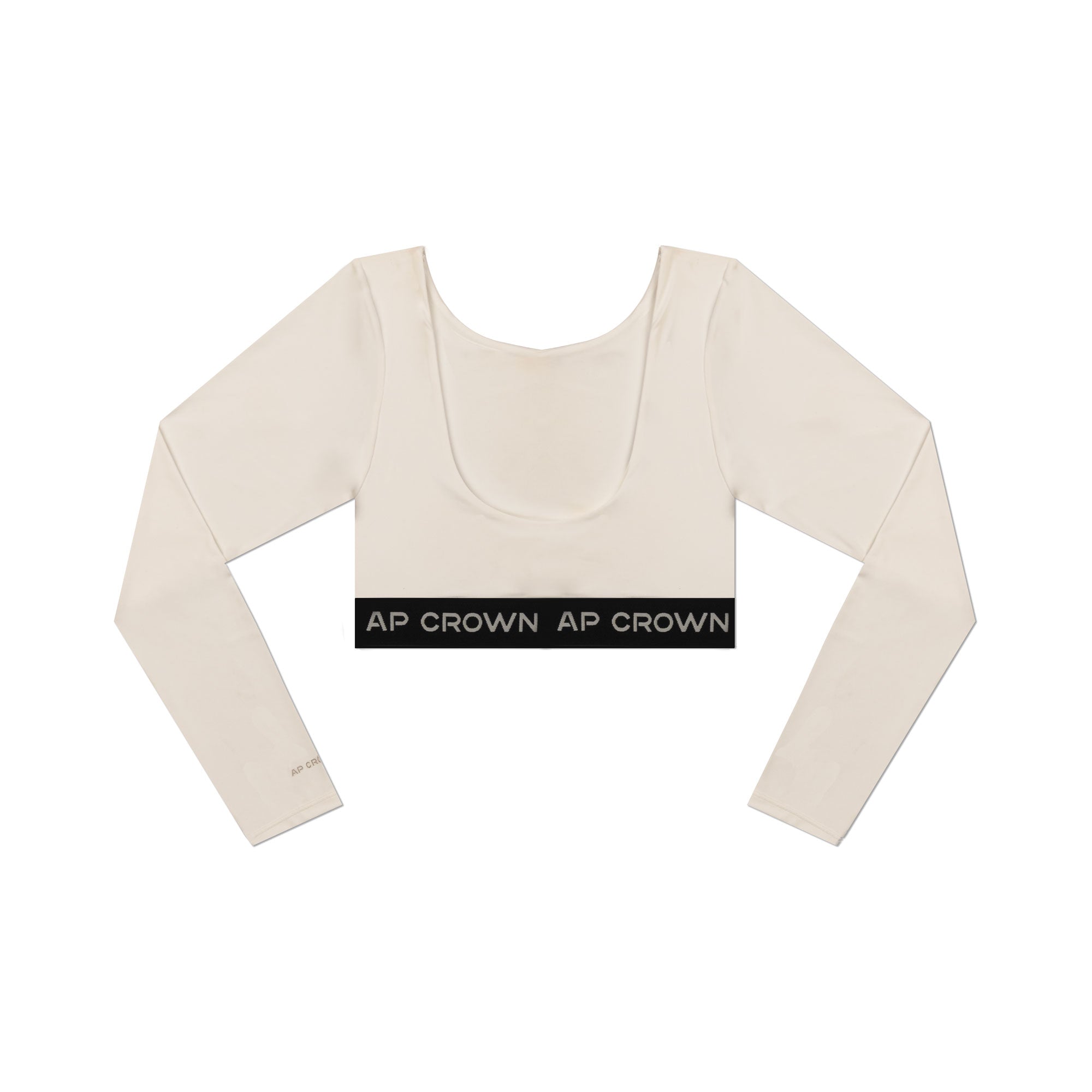 BREW GREY CROP TOP - AP CROWN - ANCESTRAL STREETWEAR