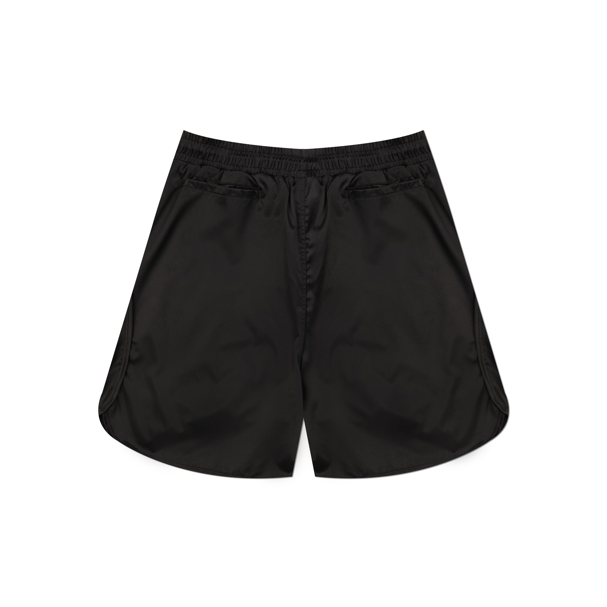 MUSK BLACK SHORTS - AP CROWN - ANCESTRAL STREETWEAR