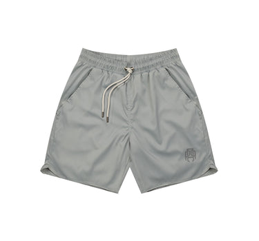 CROWN GREY SHORTS - AP CROWN - ANCESTRAL STREETWEAR