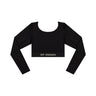 BREW BLACK CROP TOP - AP CROWN - ANCESTRAL STREETWEAR