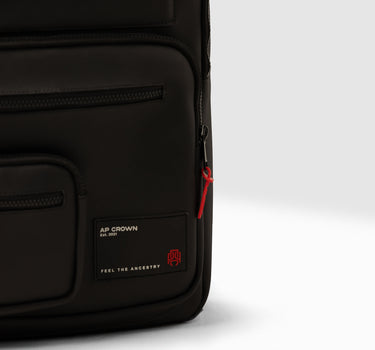 KUSH BLACK BAG - AP CROWN - ANCESTRAL STREETWEAR