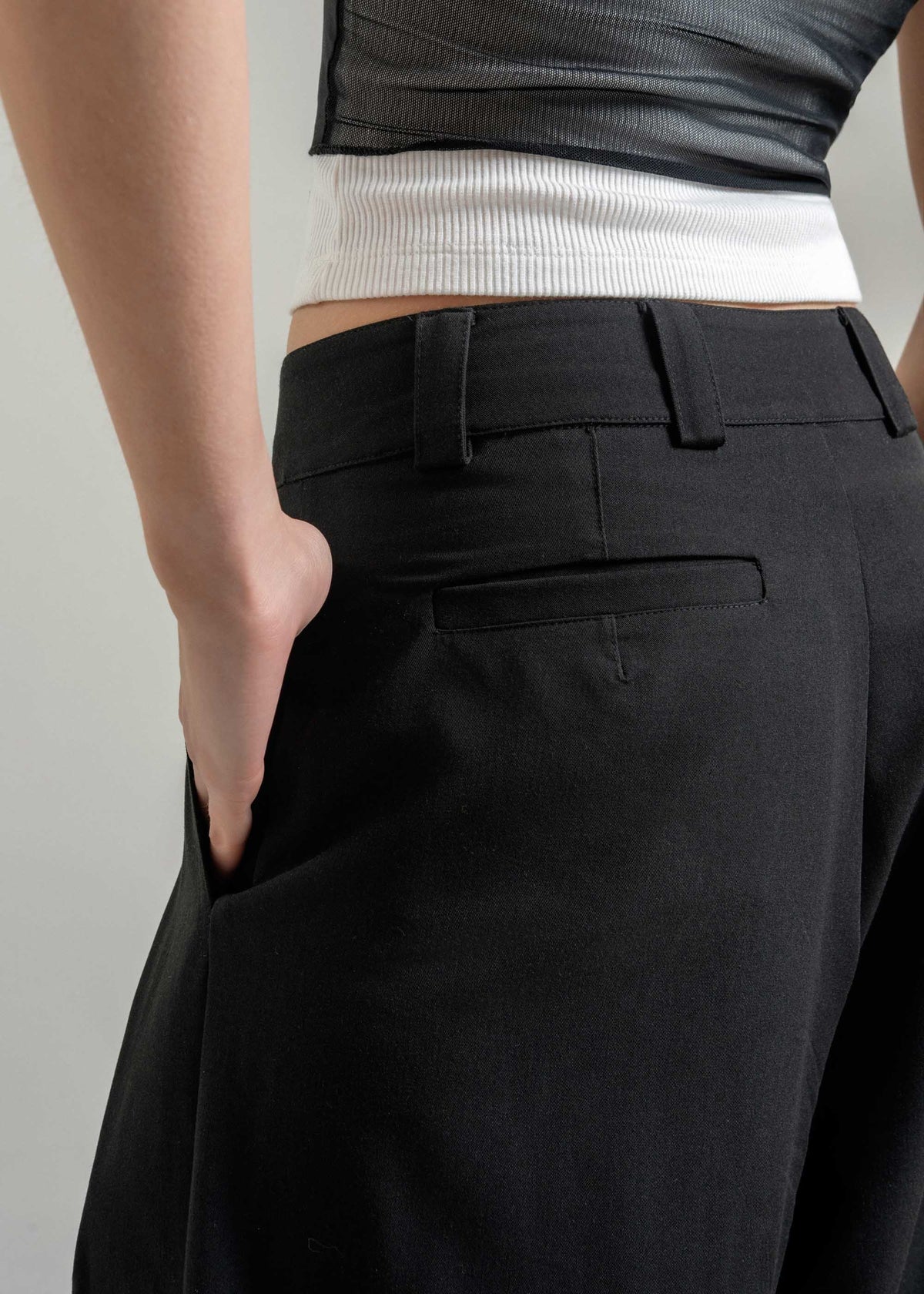 VIREL BLACK PANTS