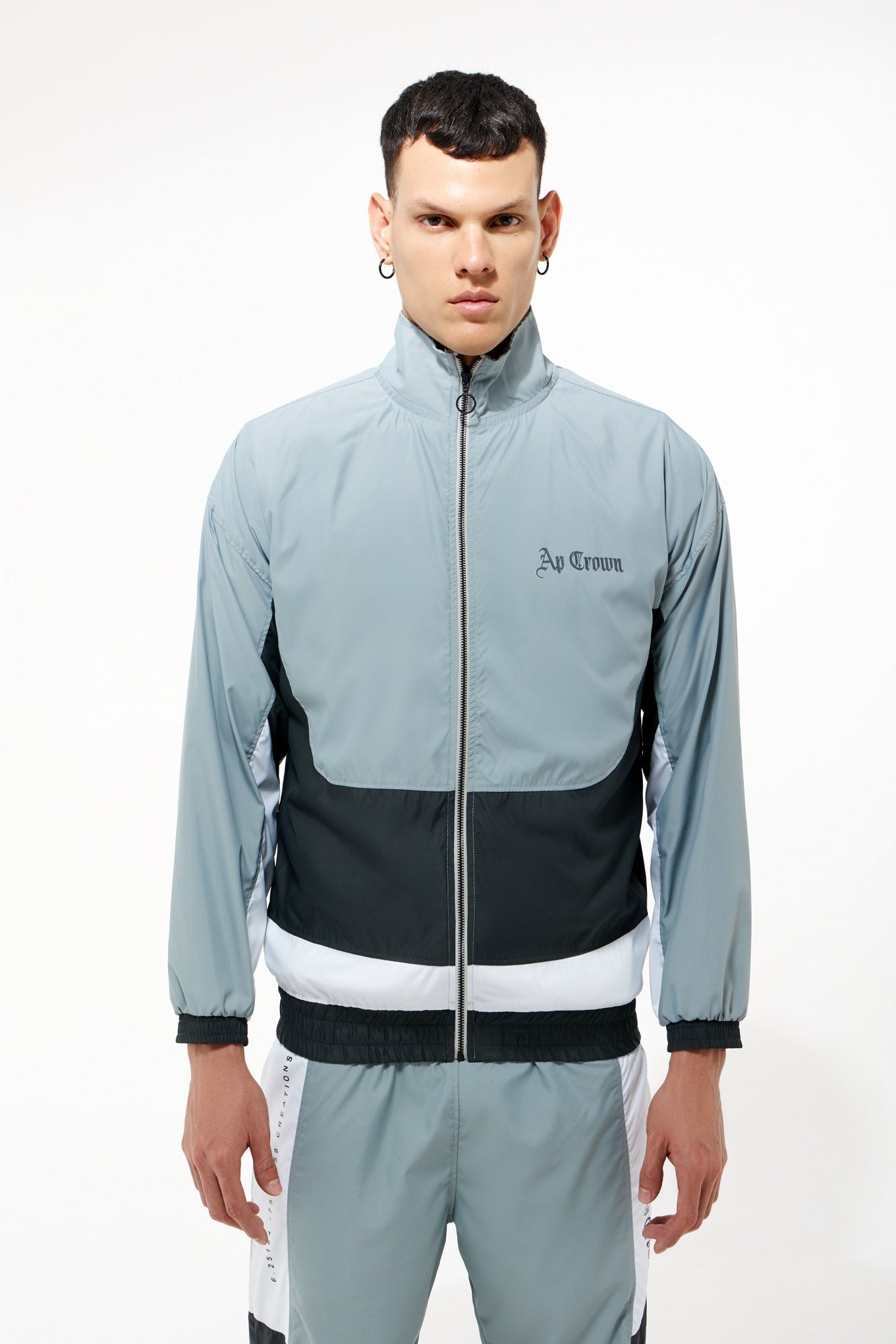 CLEO LIGHT GRAY JACKET - AP CROWN - ANCESTRAL STREETWEAR