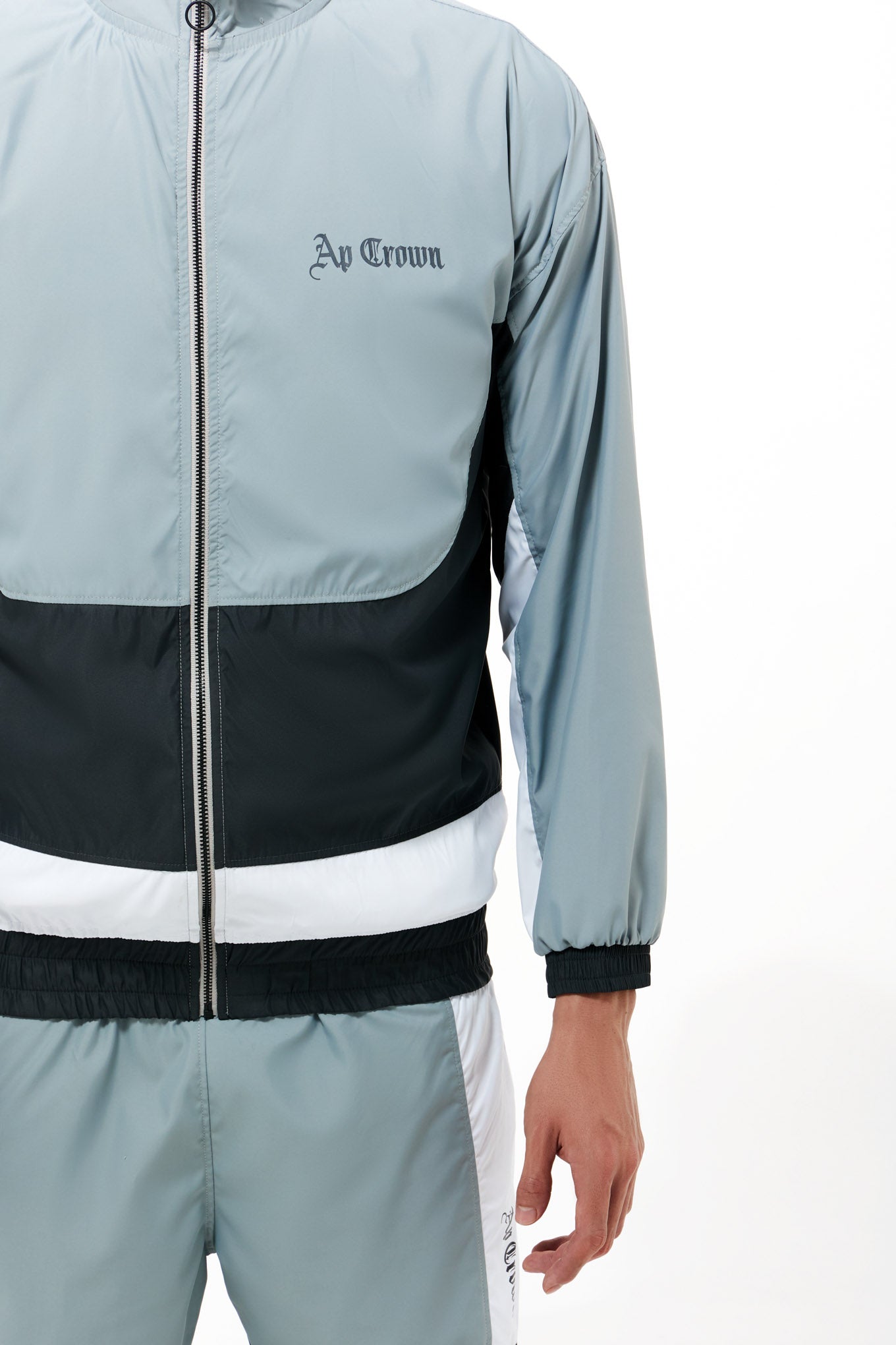 CLEO LIGHT GRAY JACKET - AP CROWN - ANCESTRAL STREETWEAR