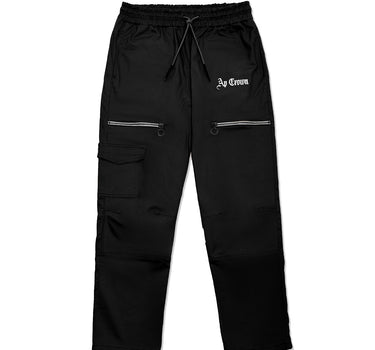 APT BLACK PANTS - AP CROWN - ANCESTRAL STREETWEAR