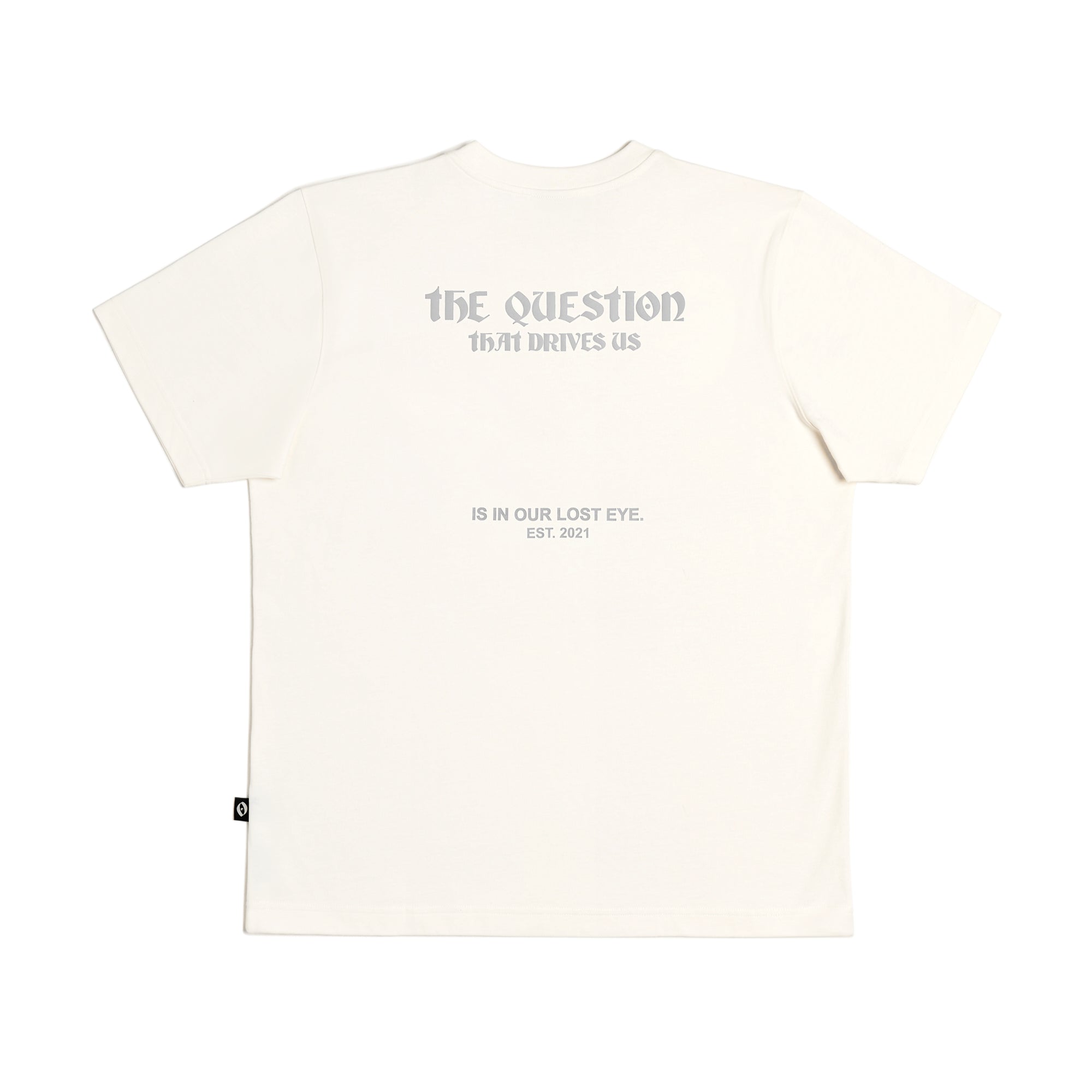 QUESTION GREY T-SHIRT - AP CROWN - ANCESTRAL STREETWEAR