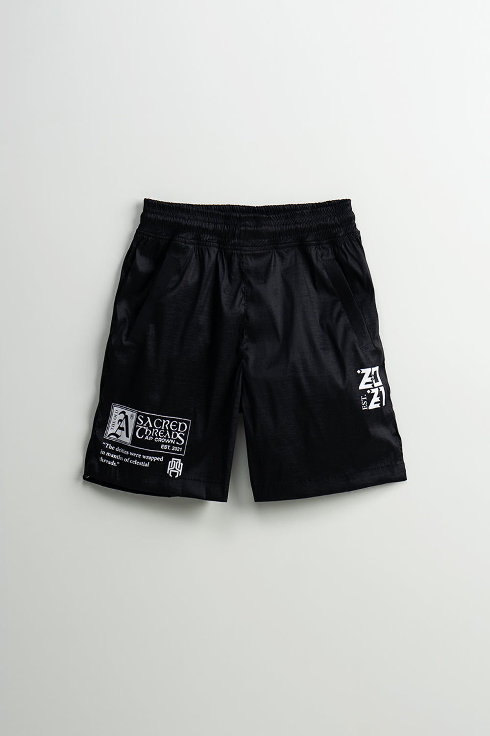 ZERU SHORTS - AP CROWN - ANCESTRAL STREETWEAR