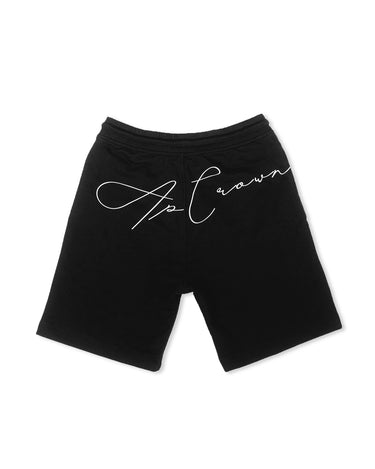 BLACK AP SHORT - AP CROWN - ANCESTRAL STREETWEAR