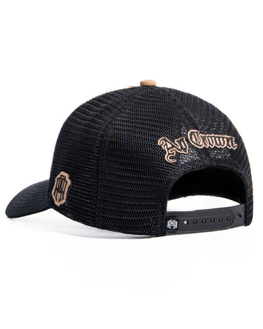 BROWN PATCH CAP - AP CROWN - ANCESTRAL STREETWEAR