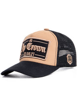 BROWN PATCH CAP - AP CROWN - ANCESTRAL STREETWEAR