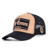 BROWN PATCH CAP - AP CROWN - ANCESTRAL STREETWEAR