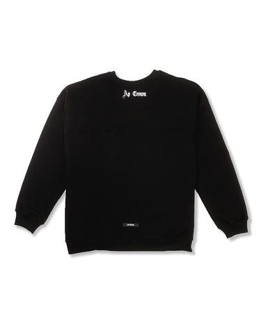 CORE BLACK HOODIE - AP CROWN - ANCESTRAL STREETWEAR