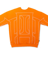 CORE ORANGE HOODIE - AP CROWN - ANCESTRAL STREETWEAR