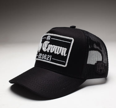 APATCH HUMAN BLK CAP - AP CROWN - ANCESTRAL STREETWEAR