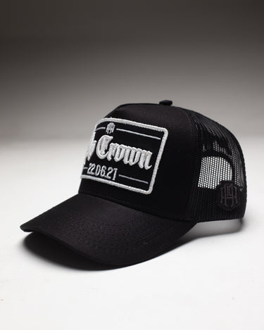 APATCH HUMAN BLK CAP - AP CROWN - ANCESTRAL STREETWEAR