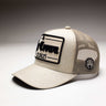 CREAM PATCH CAP - AP CROWN - ANCESTRAL STREETWEAR