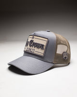 APATCH GREY CAP - AP CROWN - ANCESTRAL STREETWEAR