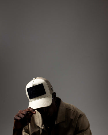 CREAM FULL PATCH CAP - AP CROWN - ANCESTRAL STREETWEAR