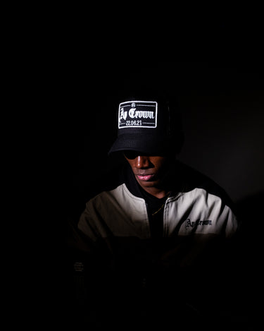 APATCH HUMAN BLK CAP - AP CROWN - ANCESTRAL STREETWEAR