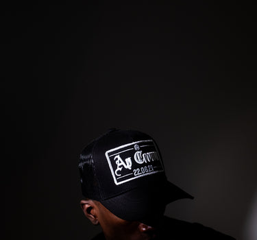 APATCH HUMAN BLK CAP - AP CROWN - ANCESTRAL STREETWEAR