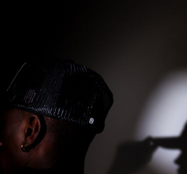 APATCH HUMAN BLK CAP - AP CROWN - ANCESTRAL STREETWEAR