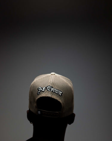 CREAM PATCH CAP - AP CROWN - ANCESTRAL STREETWEAR