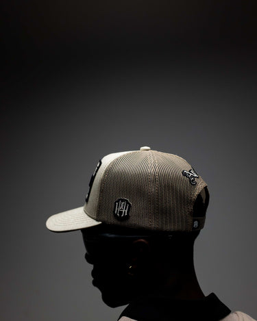 CREAM PATCH CAP - AP CROWN - ANCESTRAL STREETWEAR