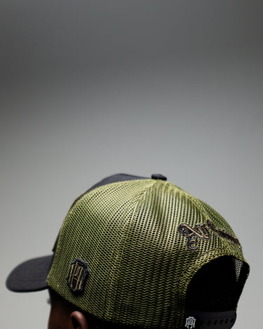 APATCH GREEN CAP - AP CROWN - ANCESTRAL STREETWEAR