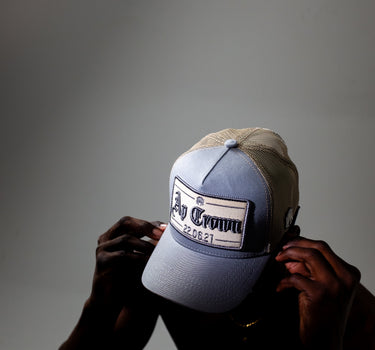 APATCH GREY CAP - AP CROWN - ANCESTRAL STREETWEAR