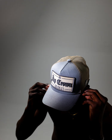 APATCH GREY CAP - AP CROWN - ANCESTRAL STREETWEAR