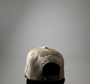 APATCH GREY CAP - AP CROWN - ANCESTRAL STREETWEAR