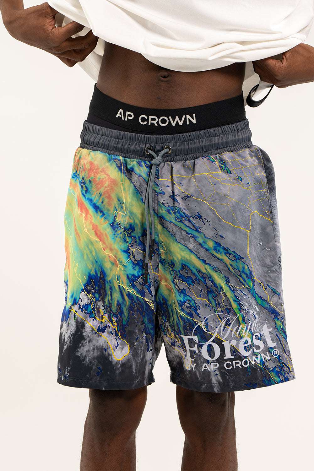 ICY SHORTS - AP CROWN - ANCESTRAL STREETWEAR