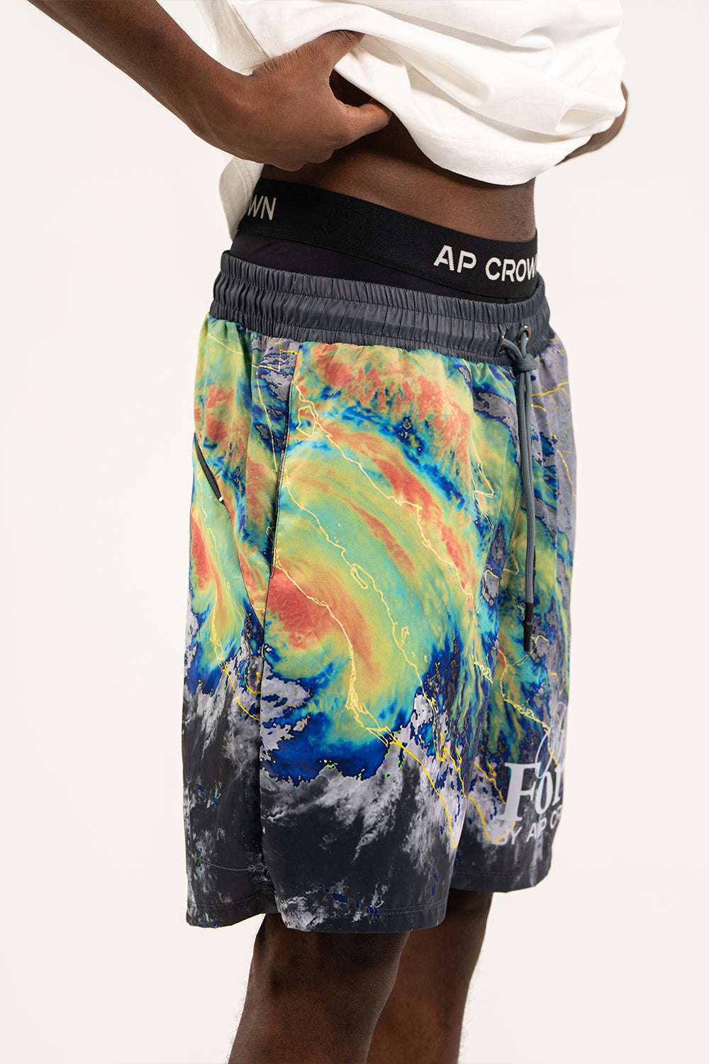 ICY SHORTS - AP CROWN - ANCESTRAL STREETWEAR