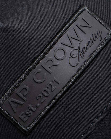 ENTI BLACK  CAP - AP CROWN - ANCESTRAL STREETWEAR
