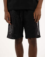 MASK FATA SHORTS - AP CROWN - ANCESTRAL STREETWEAR