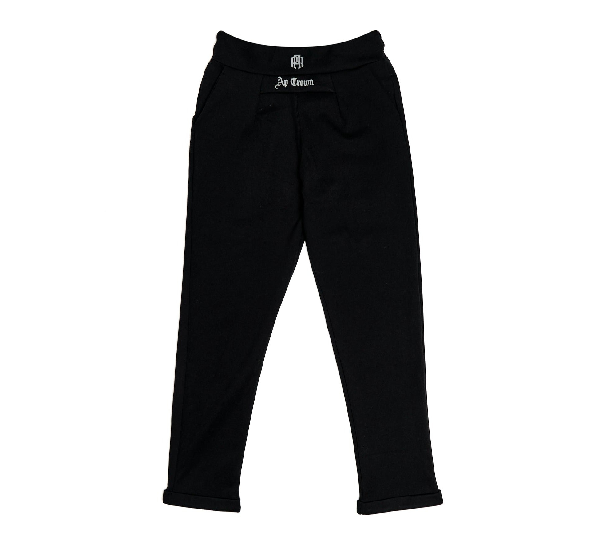 STORY BLACK PANTS - AP CROWN - ANCESTRAL STREETWEAR