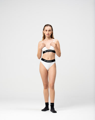 KALI WHITE TOP - AP CROWN - ANCESTRAL STREETWEAR