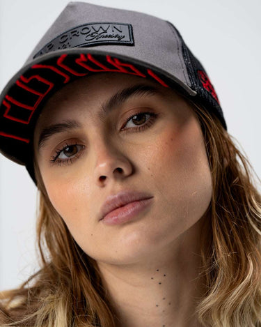 ENTI GREY CAP - AP CROWN - ANCESTRAL STREETWEAR