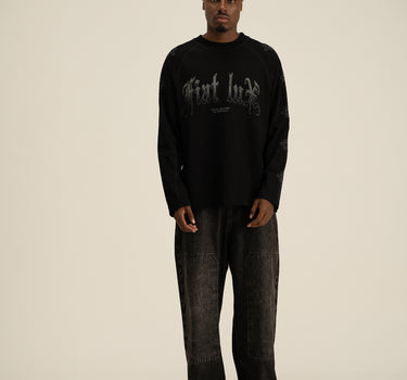 SANCTUS BLACK PULLOVER