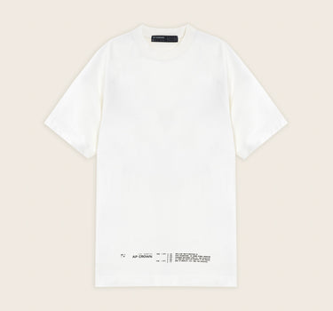 ZERO WHITE T-SHIRT