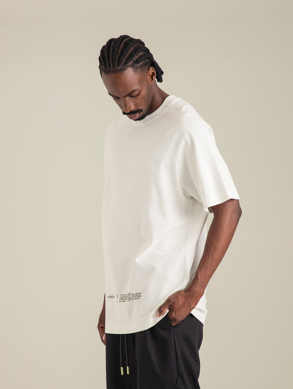 ZERO WHITE T-SHIRT
