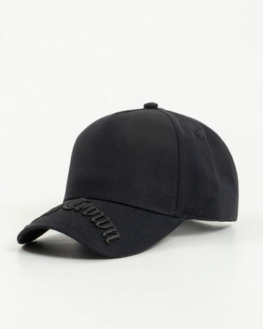 DEVI BLACK CAP - AP CROWN - ANCESTRAL STREETWEAR