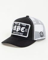 APATCH AP BLACK CAP - AP CROWN - ANCESTRAL STREETWEAR