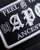 APATCH AP BLACK CAP - AP CROWN - ANCESTRAL STREETWEAR