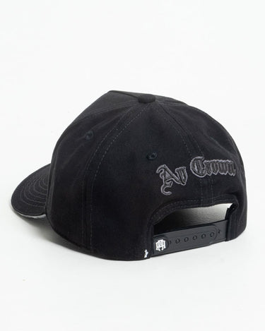 ARES BLACK CAP - AP CROWN - ANCESTRAL STREETWEAR