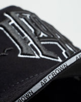ARES BLACK CAP - AP CROWN - ANCESTRAL STREETWEAR